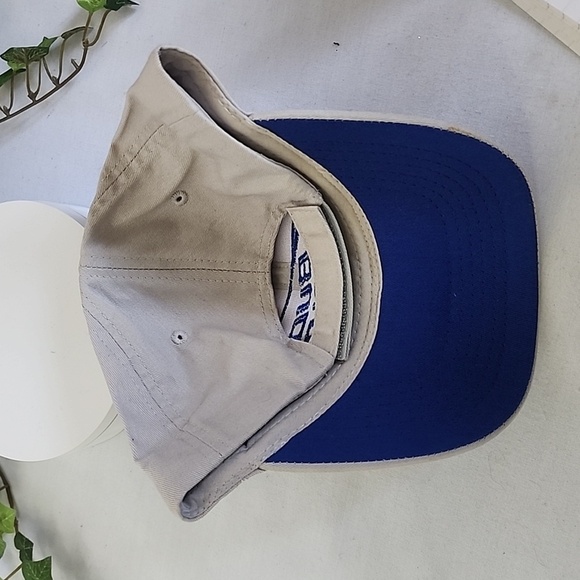 NEW Tan Blue Bud Light Baseball Cap Hat - Picture 4 of 6